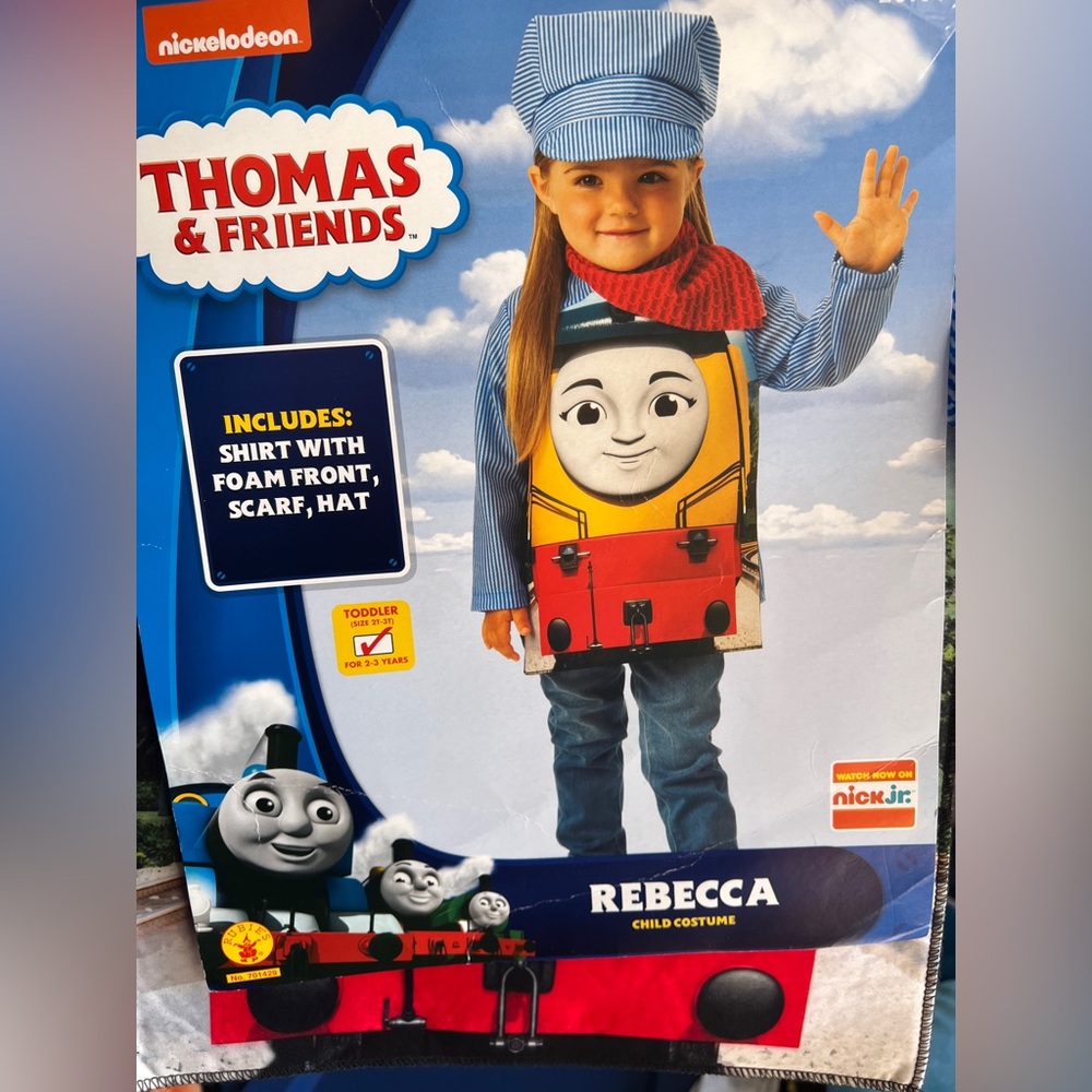 Kids Train Halloween costume size 2-3t